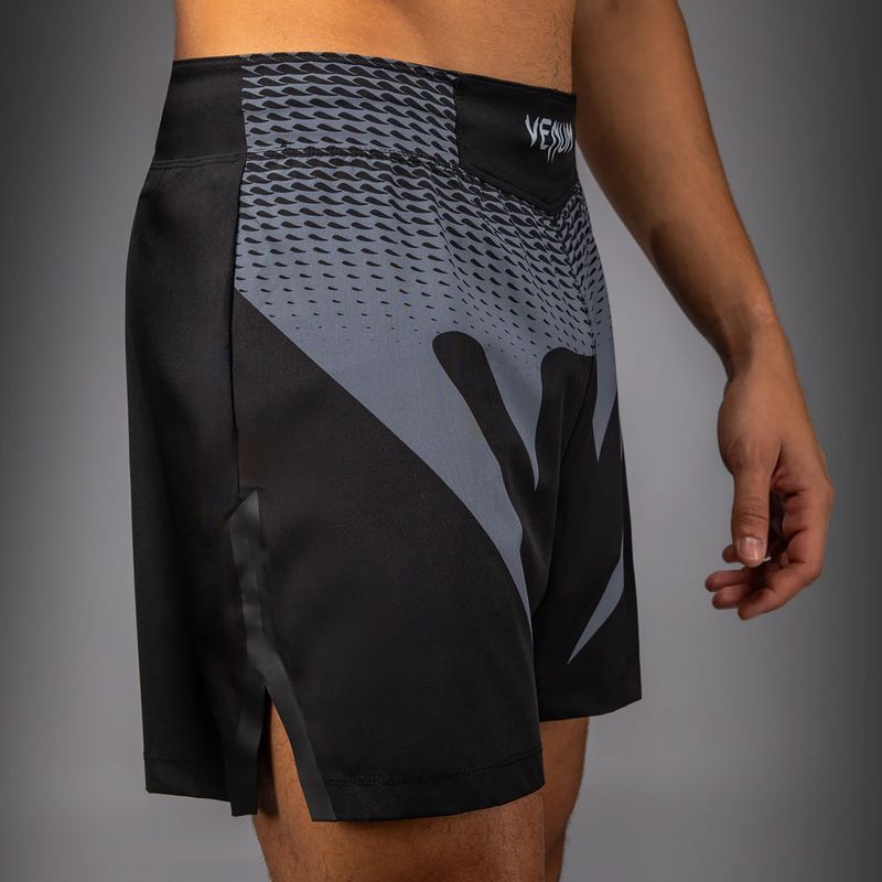 Férfi edzőshort Venum No Gi black/silver grey 9
