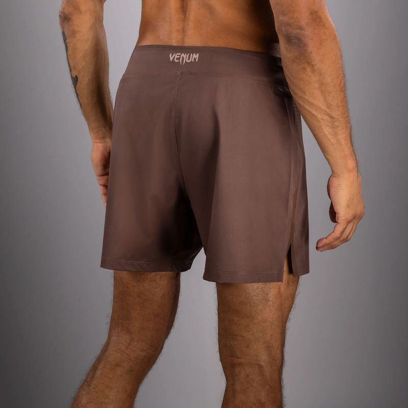 Férfi edzőshort Venum No Gi chocolate brown 3