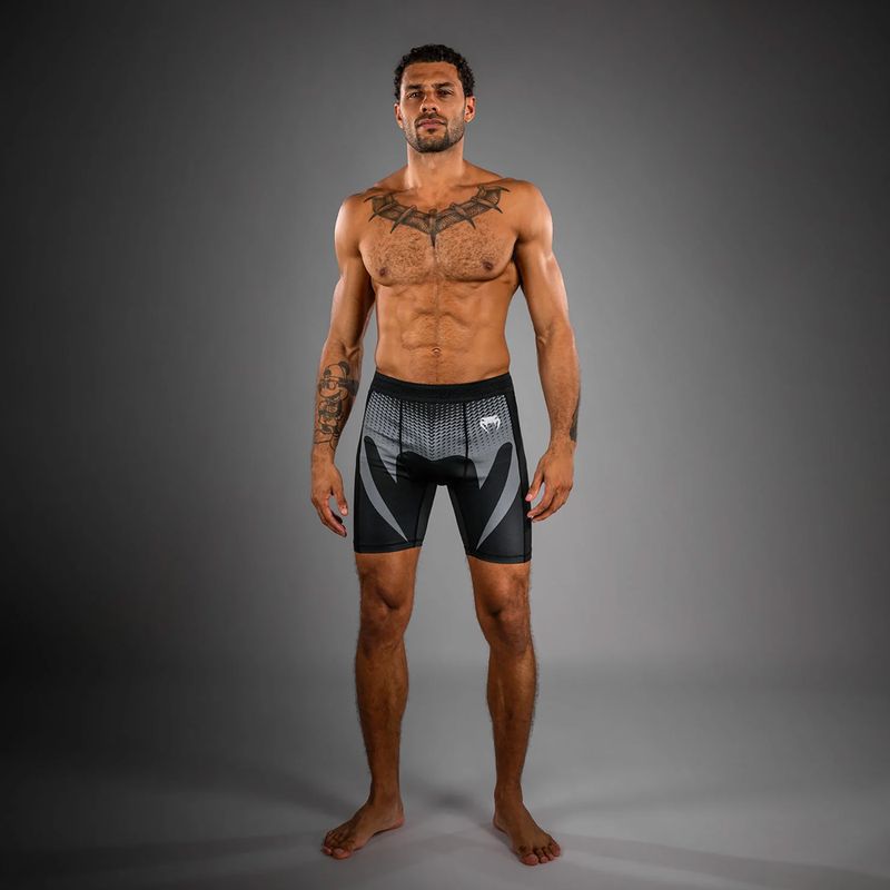 Férfi edzőshort Venum No Gi Vale Tudo black/silver grey 4