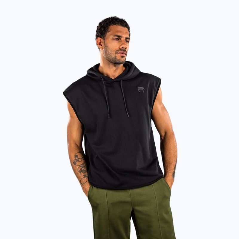 Férfi kapucnis pulóver Venum Divide Sleeveless Hoodie black