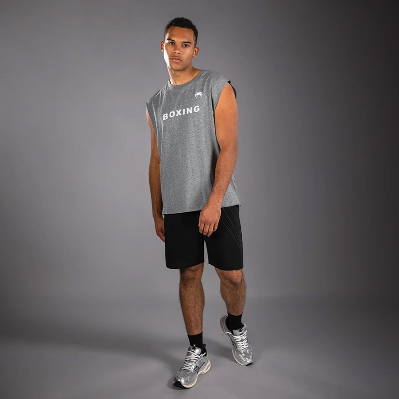 Férfi póló Venum Boxing VT Sleeveless heather grey 2