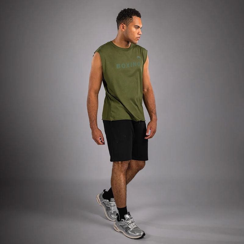 Férfi trikó Venum Boxing VT Sleeveless military green 2