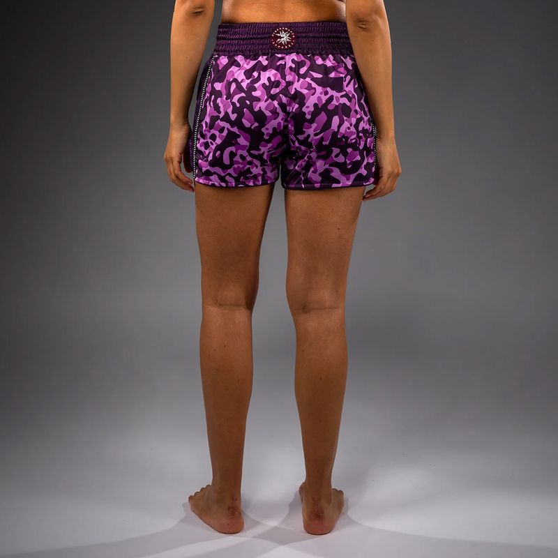 Női edzőshort Venum Iris Muay Thai plum/pink 3