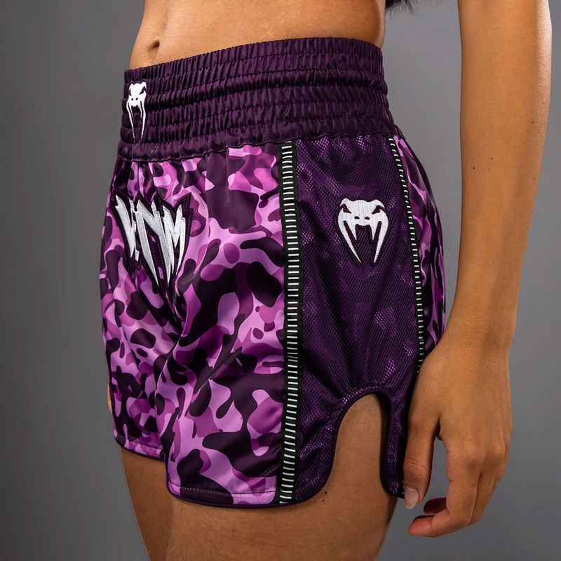 Női edzőshort Venum Iris Muay Thai plum/pink 4