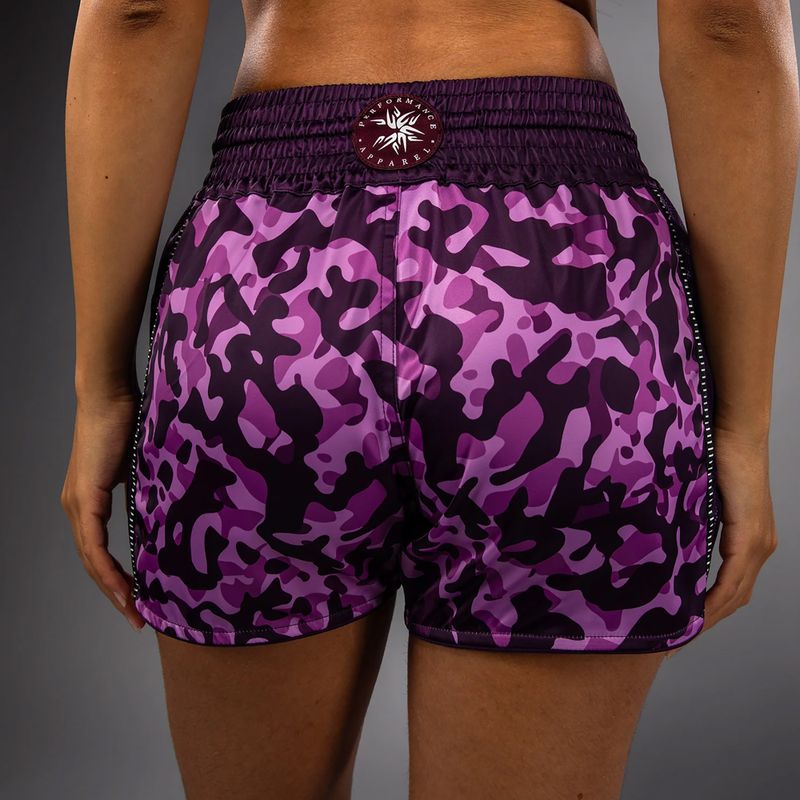 Női edzőshort Venum Iris Muay Thai plum/pink 5