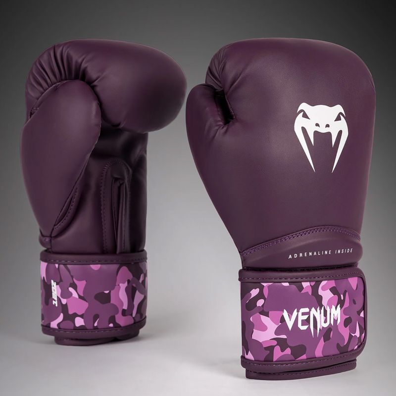 Női bokszkesztyűk Venum Iris Boxing plum/pink 2
