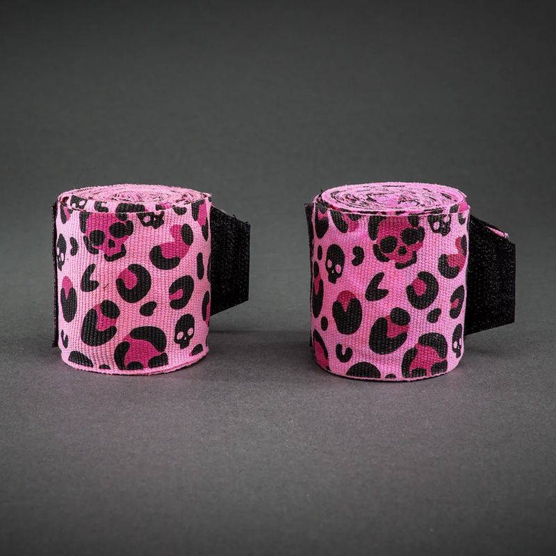 Boksz kötözők Venum Skull Handwraps 250 cm 2