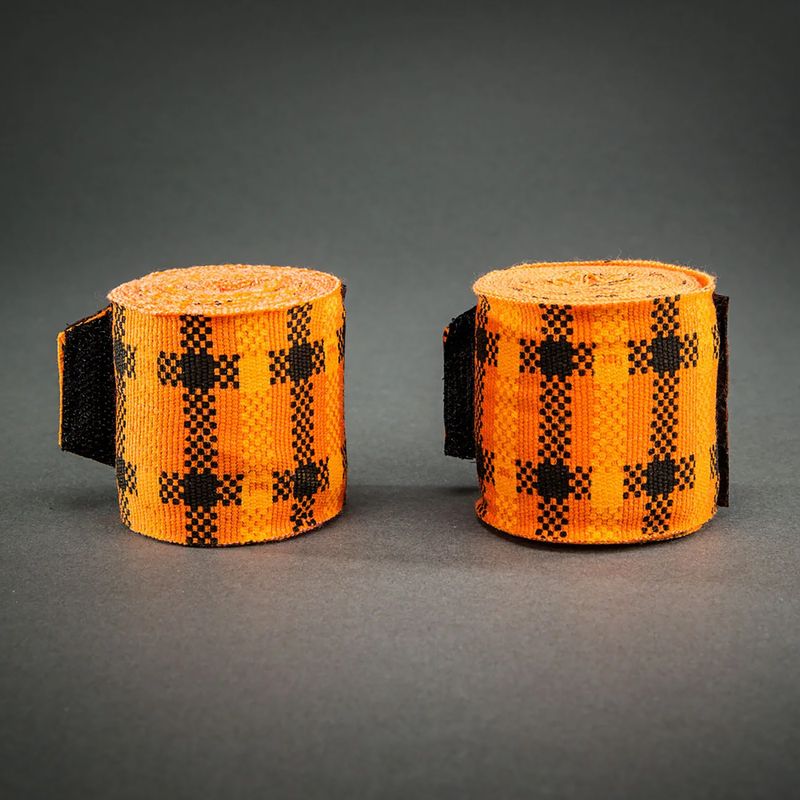 Boxoló bandázsok Venum Tartan Handwraps 400 cm pumpkin 2