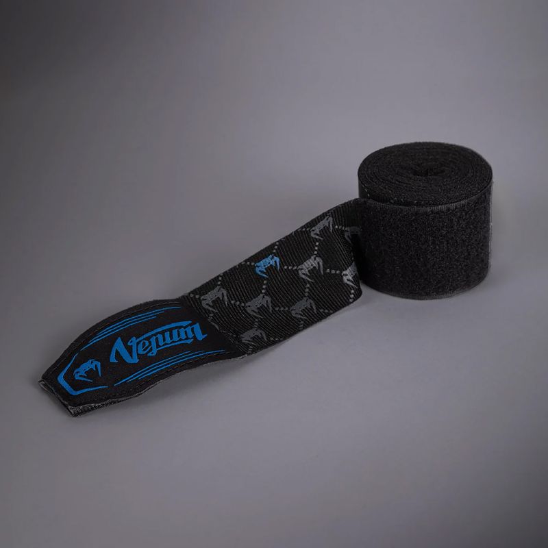 Boxoló kézbandázs Venum Monogram Hand Wraps Advanced 250 cm black 3