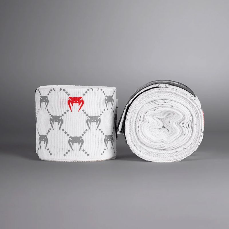 Boksz kézfásli Venum Monogram Hand Wraps Advanced 250 cm white 2