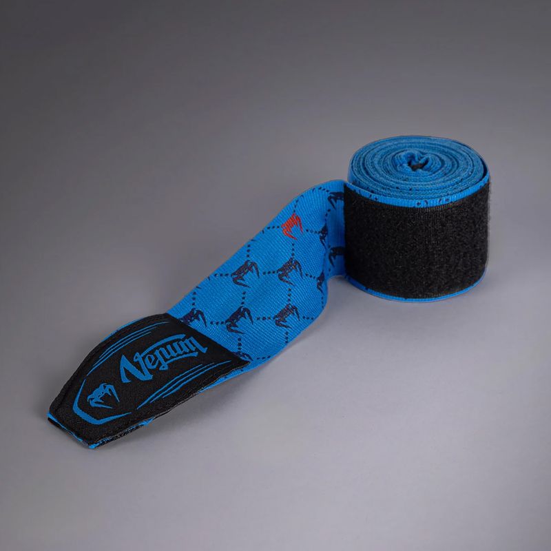 Boksz kézbandázsok Venum Monogram Hand Wraps Advanced 250 cm blue 3