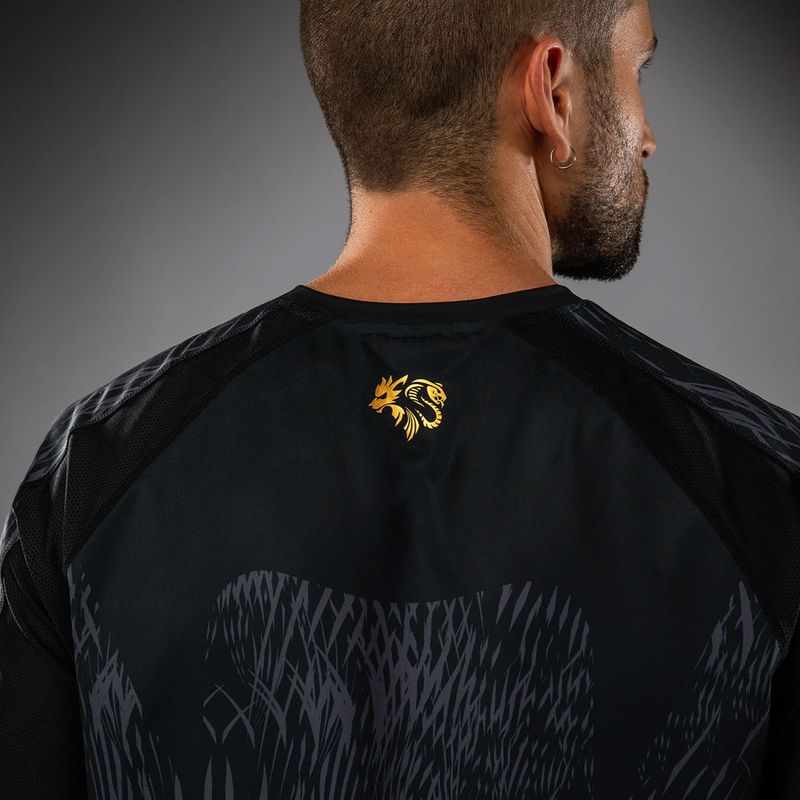 Férfi póló Venum x Chimaev Dry Tech black/grey 7