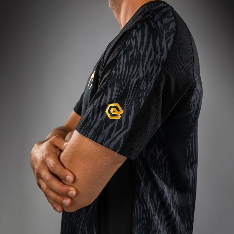 Férfi póló Venum x Chimaev Dry Tech black/grey 8