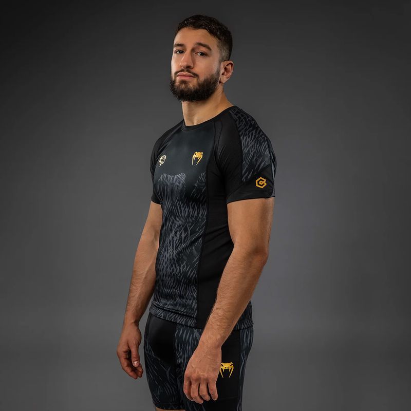 Férfi rashguard Venum x Chimaev Rashguards black/grey 4