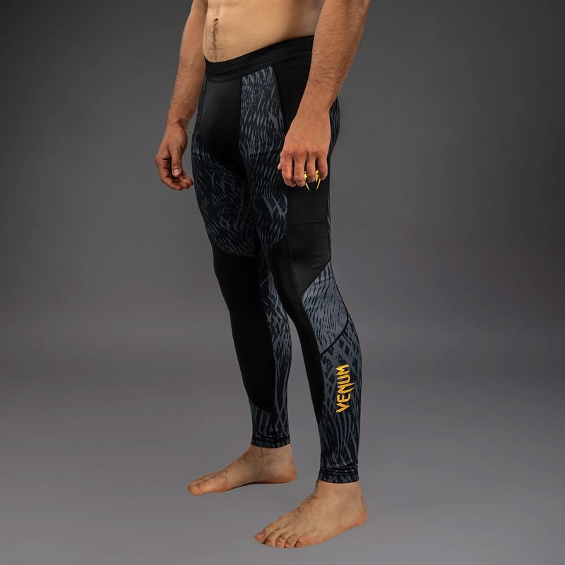 Férfi edzőleggings Venum x Chimaev Spats black/grey 4