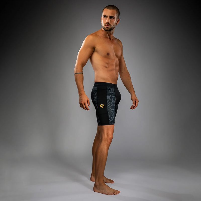 Férfi edzőshort Venum x Chimaev Vale Tudo black/grey 2