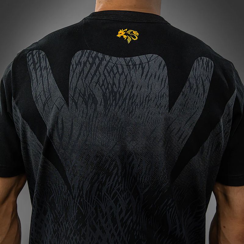 Férfi póló Venum x Chimaev black/grey 6