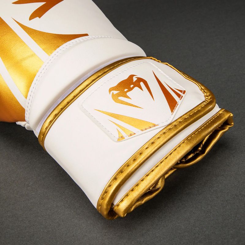 Bokszkesztyűk Venum Challenger 2.5 Boxing white/gold 4