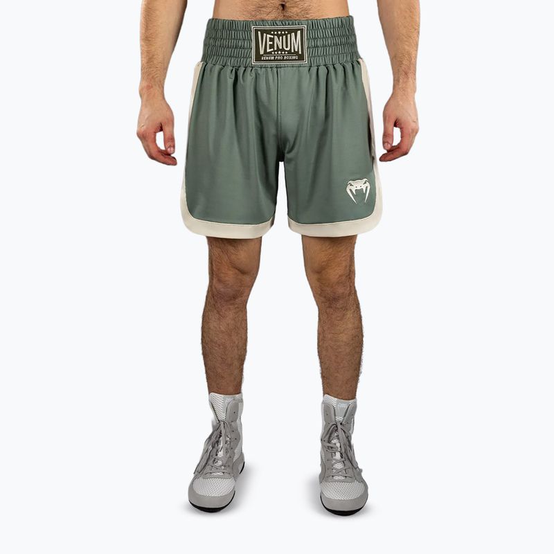 Férfi edzőshortok Venum Classic Boxing aqua green/ivory