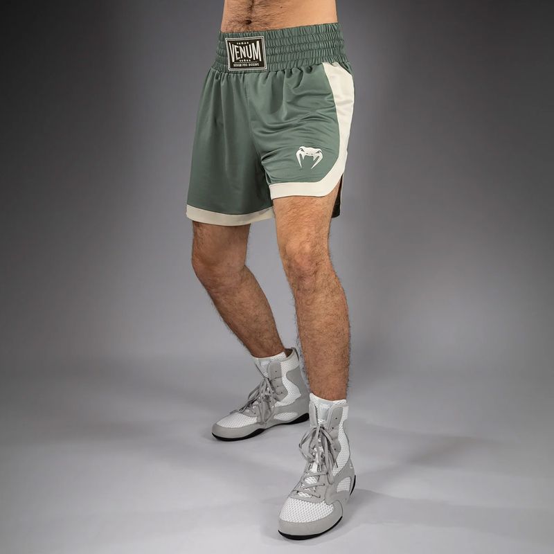 Férfi edzőshortok Venum Classic Boxing aqua green/ivory 3