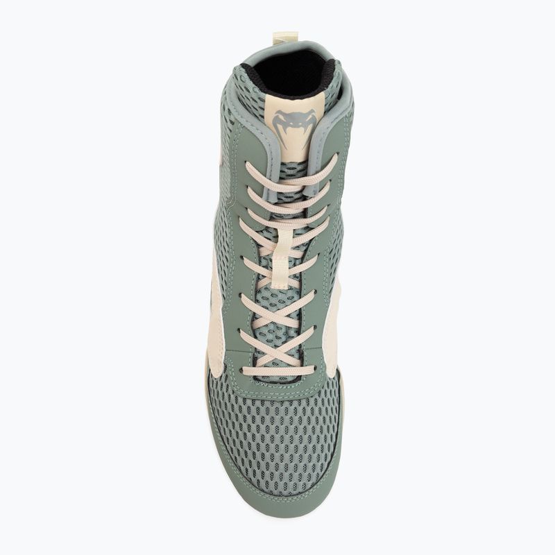 Férfi bokszcipők Venum Contender Boxing aqua green/ivory 5