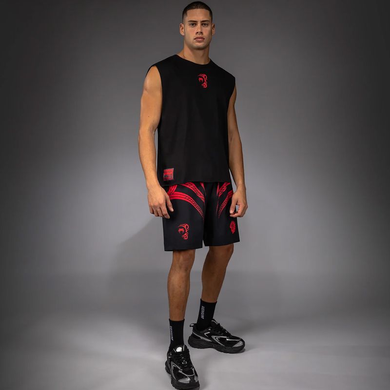 Férfi póló Venum x Mike Tyson Tiger ujjatlan deep black 2