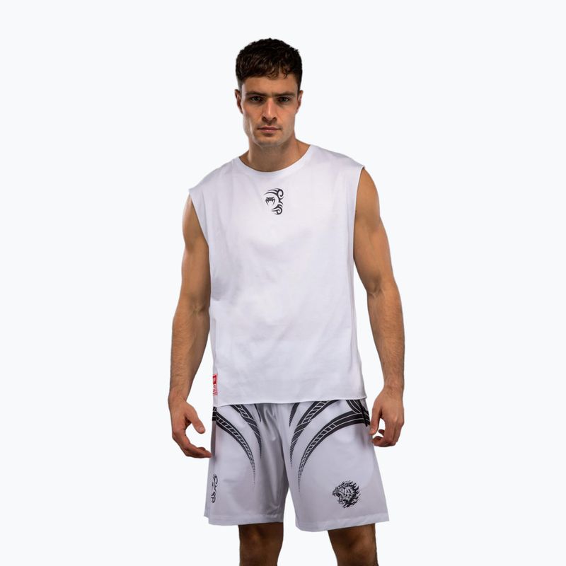 Férfi póló Venum x Mike Tyson Tiger Sleeveless optical white