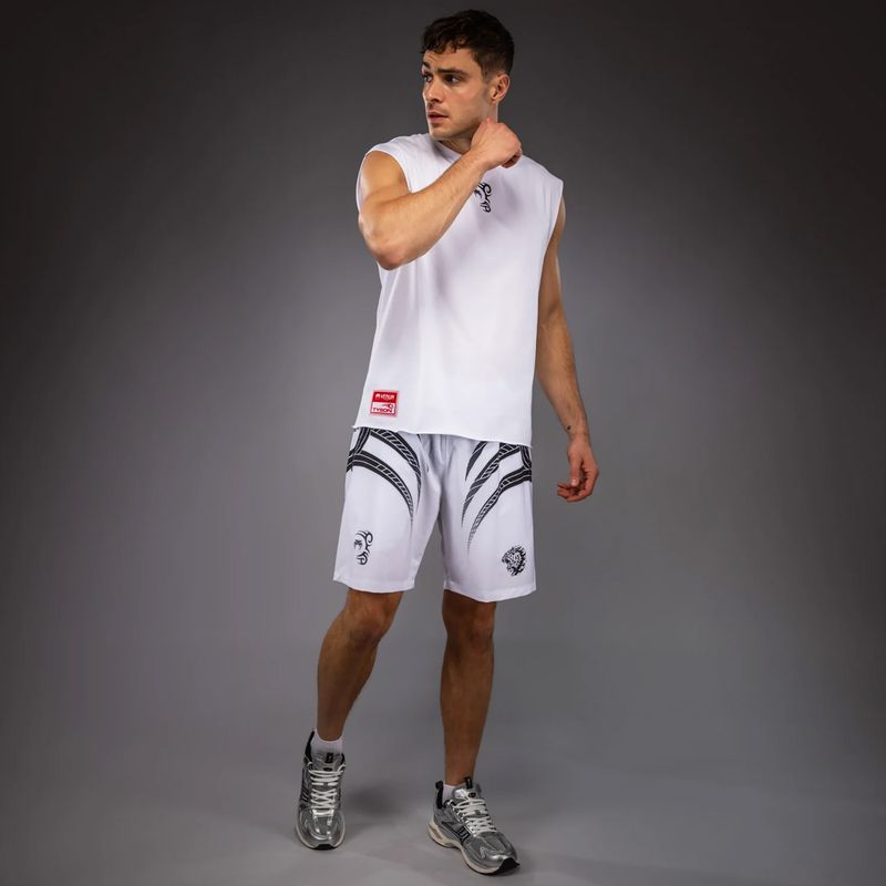 Férfi póló Venum x Mike Tyson Tiger Sleeveless optical white 2