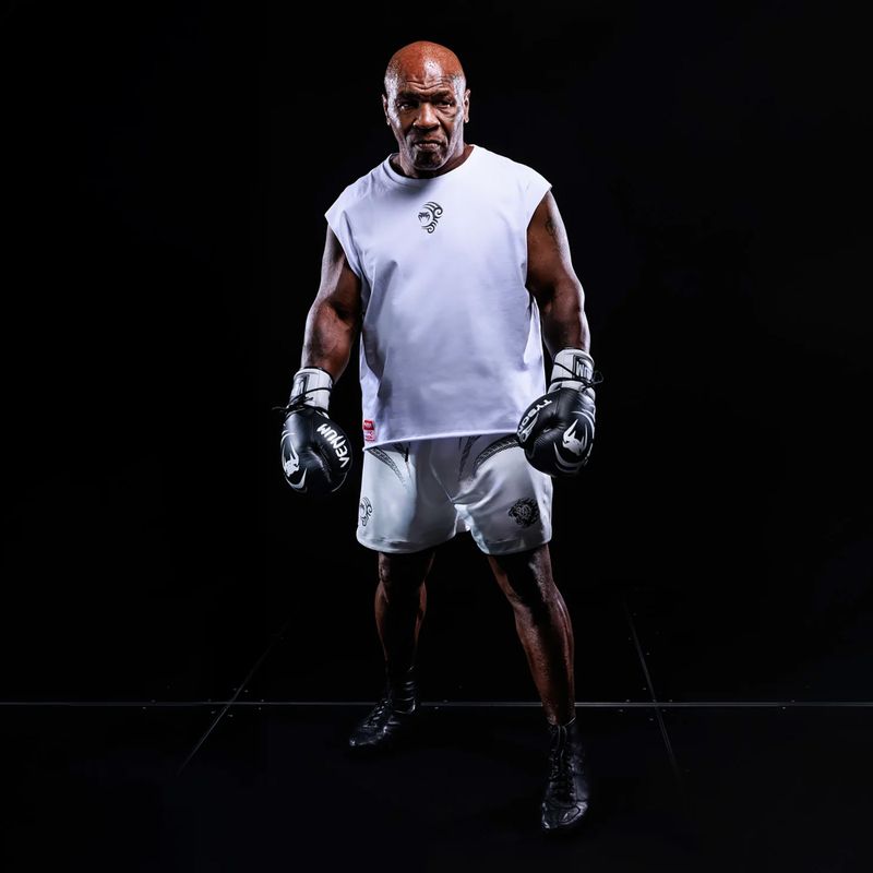 Férfi póló Venum x Mike Tyson Tiger Sleeveless optical white 7