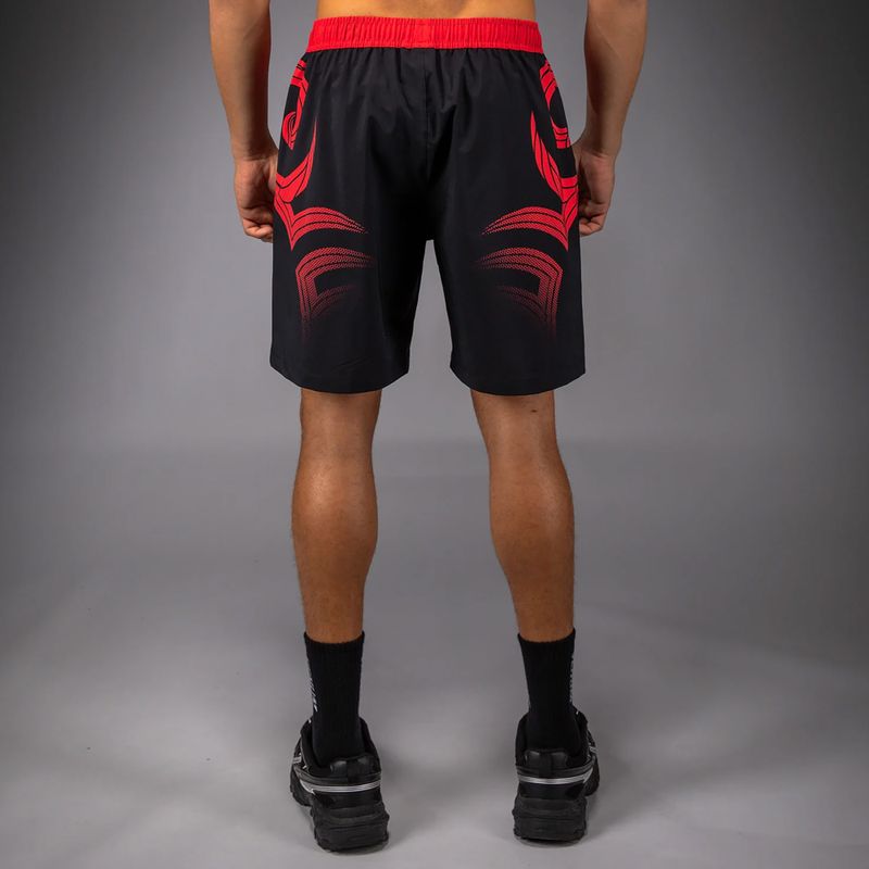 Férfi edzőshort Venum x Mike Tyson Tiger Training deep black/intense red 3