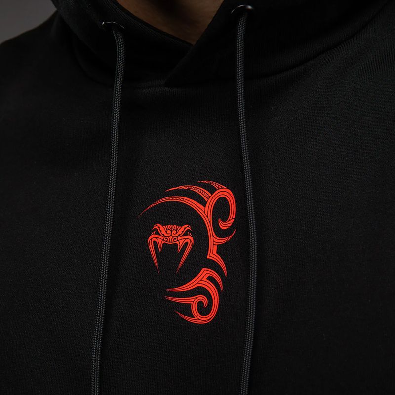 Férfi ujjatlan kapucnis pulóver Venum x Mike Tyson Tiger Sleeveless Hoodie deep black/intense red 5