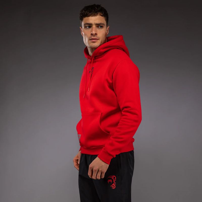 Férfi pulóver Venum x Mike Tyson Tiger Hoodie intense red/deep black 4