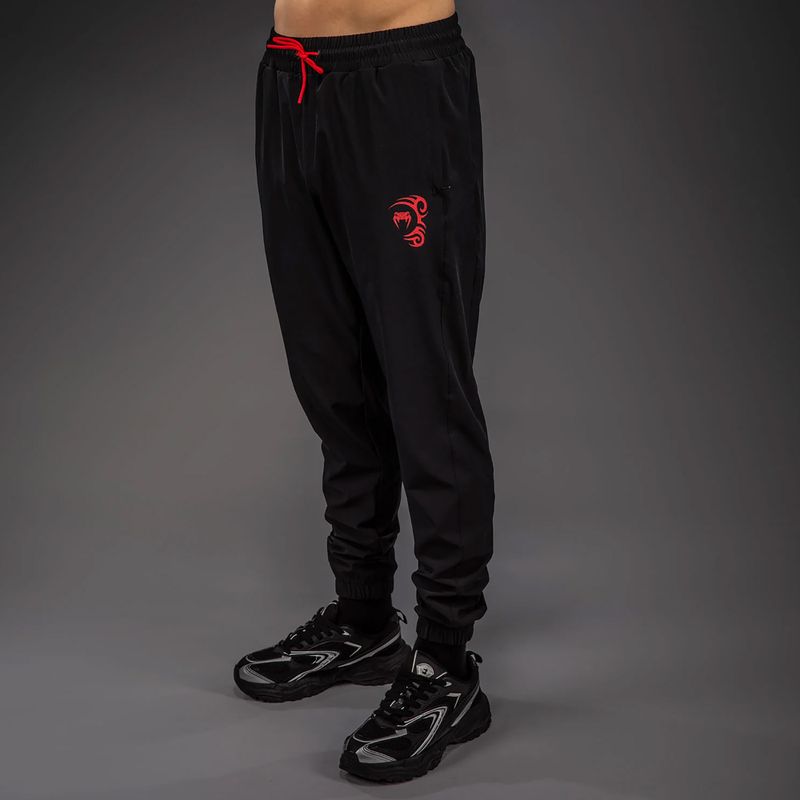 Férfi edzőnadrág Venum x Mike Tyson Tiger Joggers deep black/intense red 3