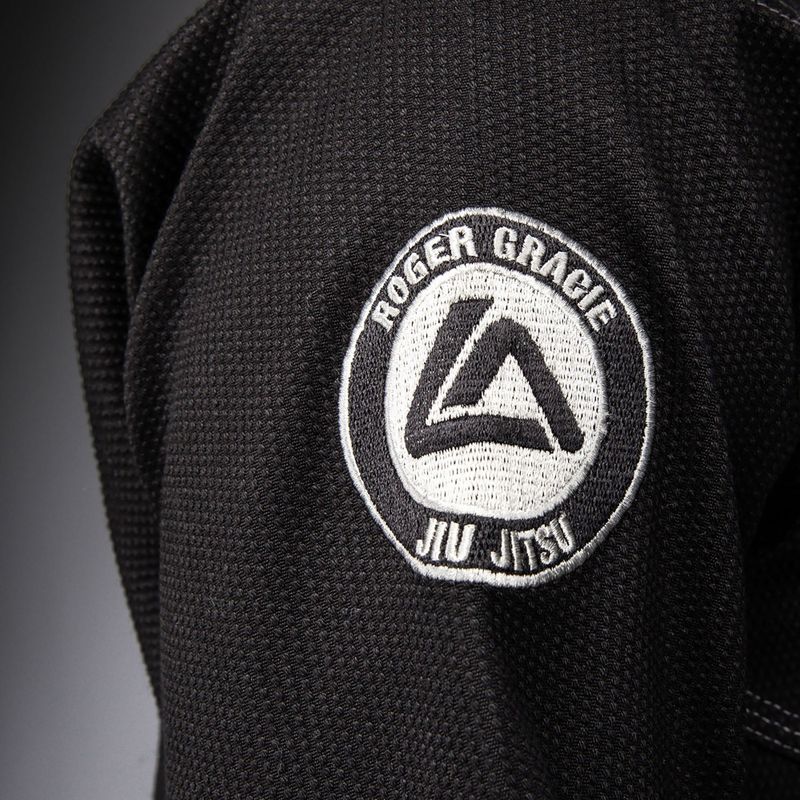 GI brazilira jiu-jitsu Venum Roger Gracie Academy BJJ black 5