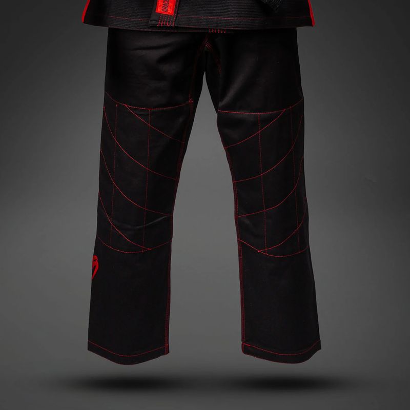 GI brazilira jiu-jitsu Venum Roger Gracie Academy BJJ black/red 6