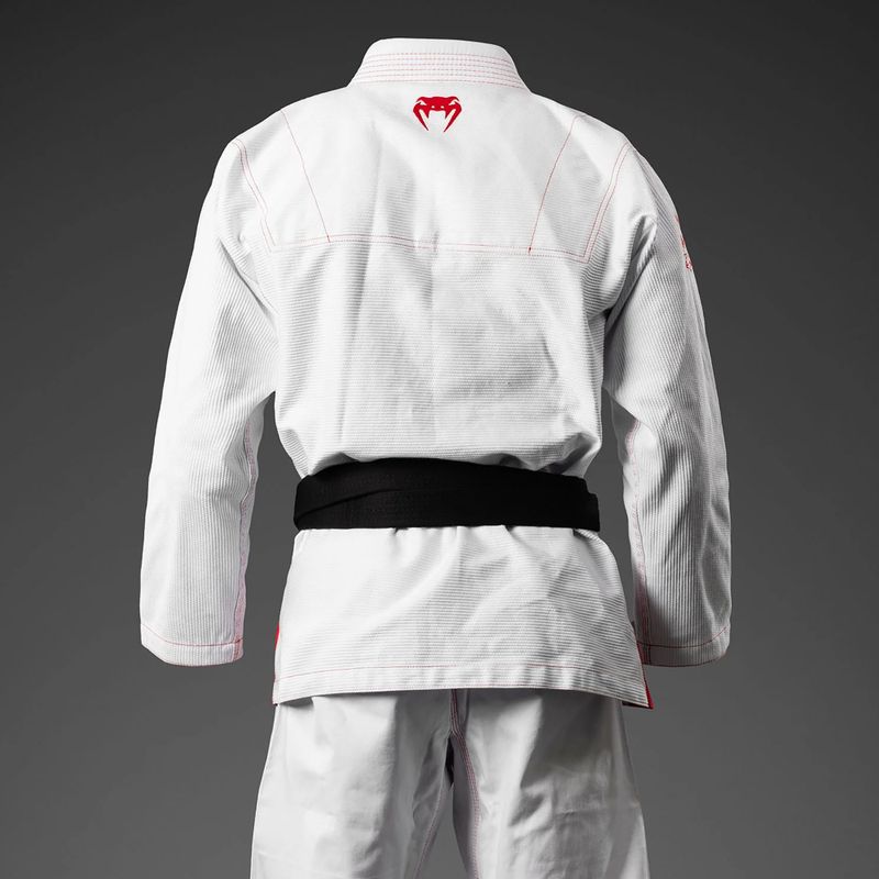 GI brazilira jiu-jitsu Venum Roger Gracie Academy BJJ white/red 4