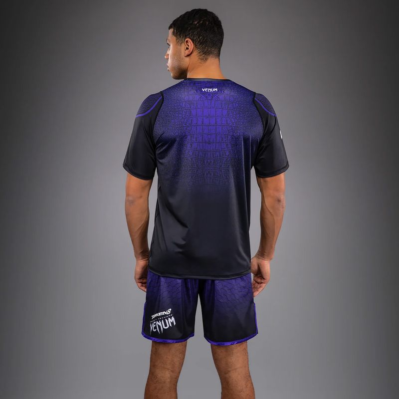 Férfi edzőpóló Venum x TEKKEN 8 Kazuya Dry-Tech black/purple 3