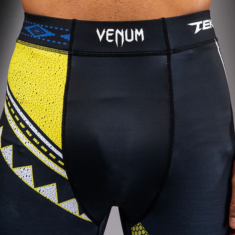 Férfi edző leggings Venum x TEKKEN 8 King Spats black/yellow 5