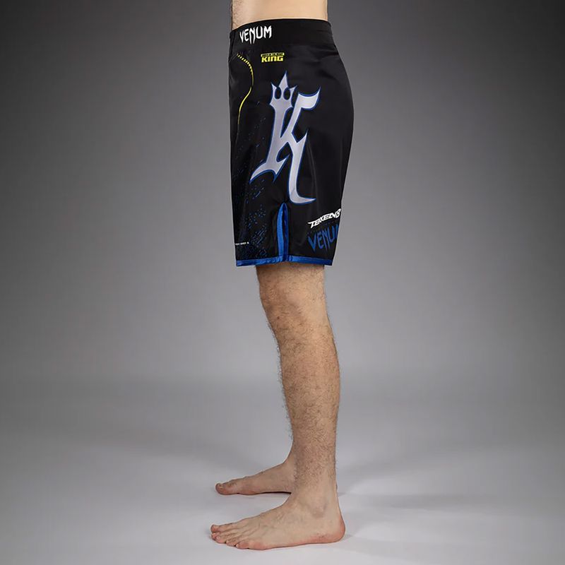 Férfi edzőshort Venum x TEKKEN 8 King Fight black/yellow 5