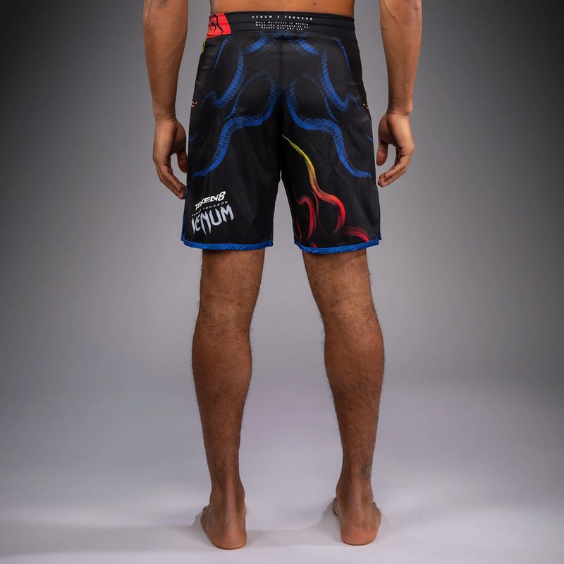 Férfi edzőshort Venum x TEKKEN 8 Yoshimitsu Fight black/orange 2