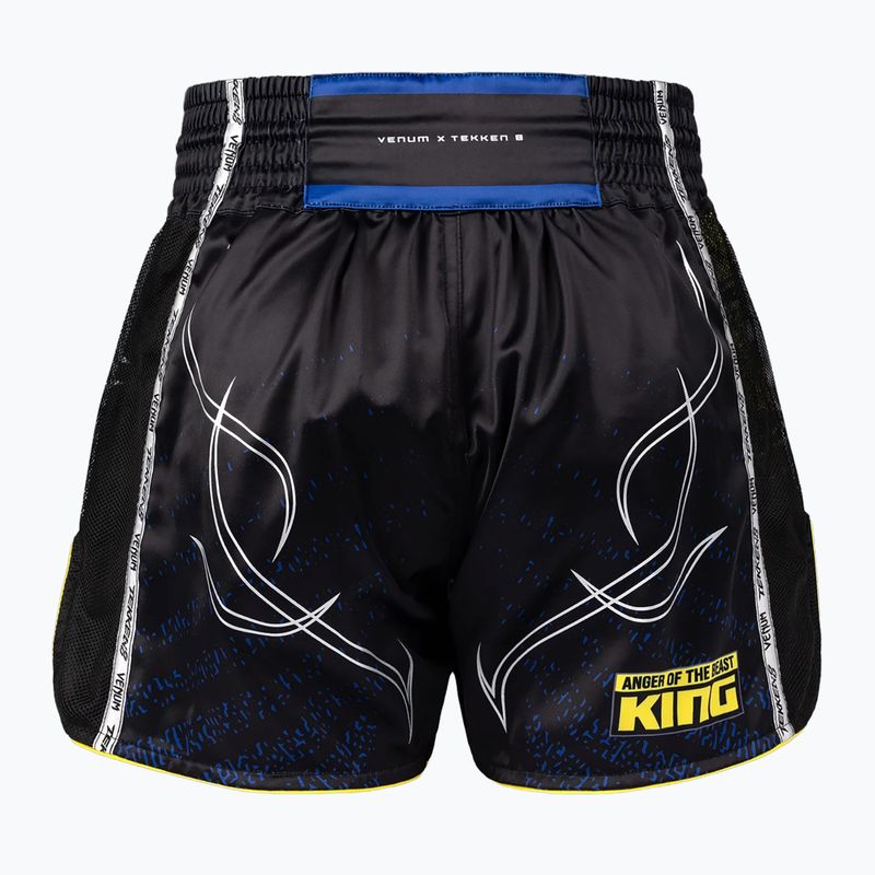 Férfi edzőshort Venum x TEKKEN 8 King Muay Thai black/yellow 2
