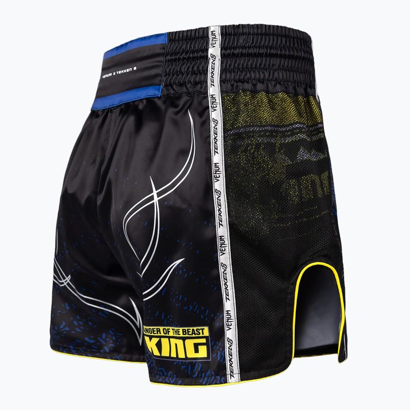 Férfi edzőshort Venum x TEKKEN 8 King Muay Thai black/yellow 4