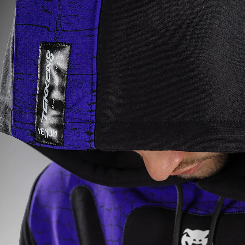 Férfi pulóver Venum x TEKKEN 8 Kazuya Pullover Hoodie black/purple 5