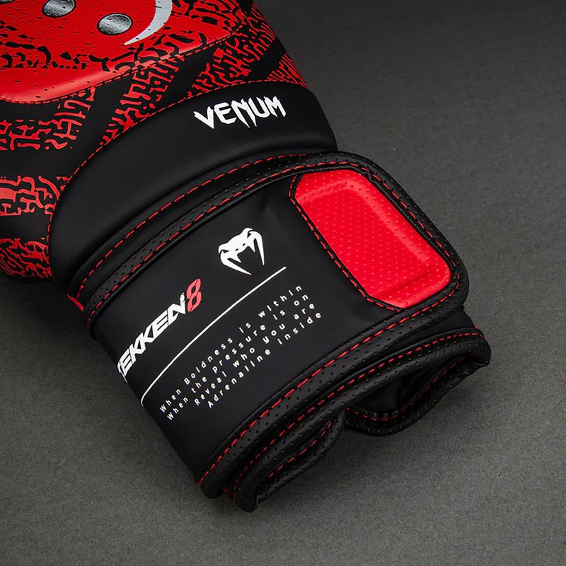 Boxkesztyű Venum x TEKKEN 8 Kazuya Boxing red/black 4