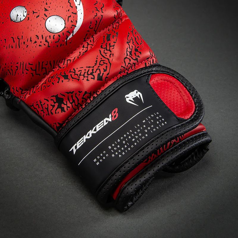 Sparring kesztyűk Venum x TEKKEN 8 Kazuya Sparring red/black 4