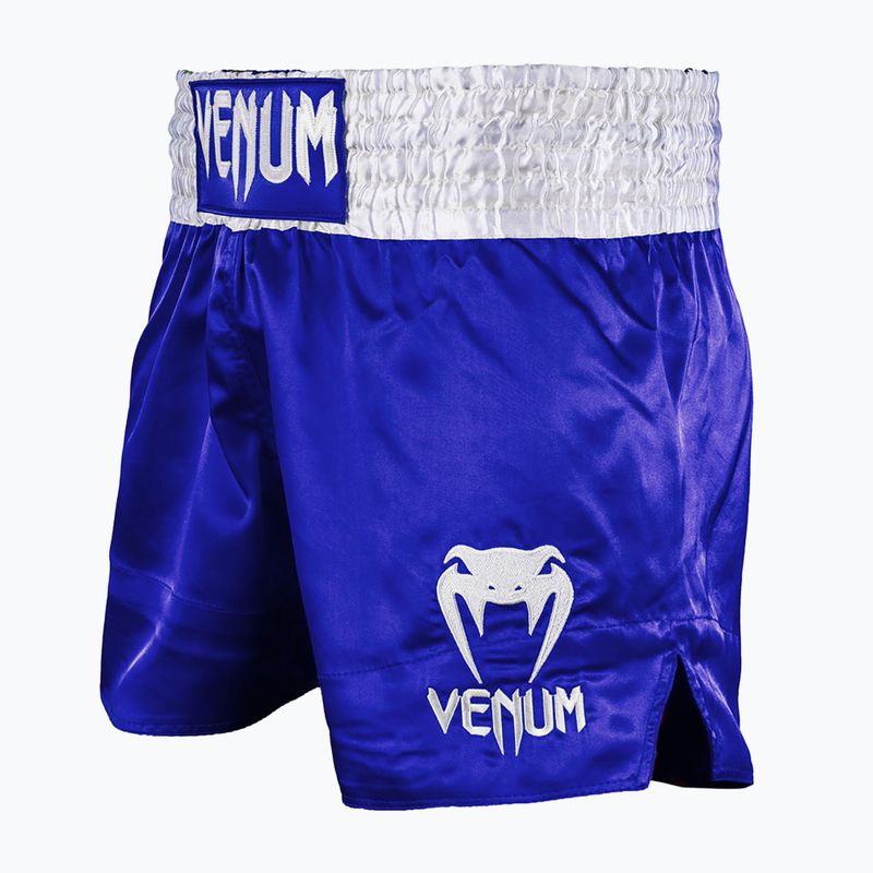 Férfi edzőshort Venum Classic Muay Thai blue 4