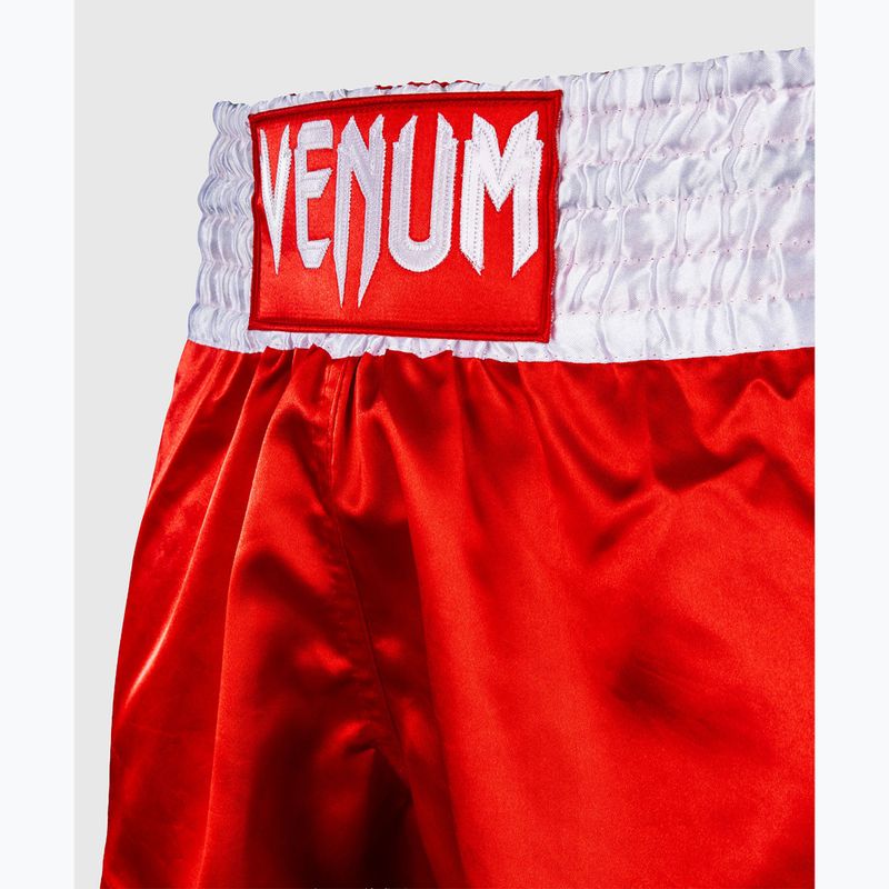 Férfi edzőshort Venum Classic Muay Thai red 5