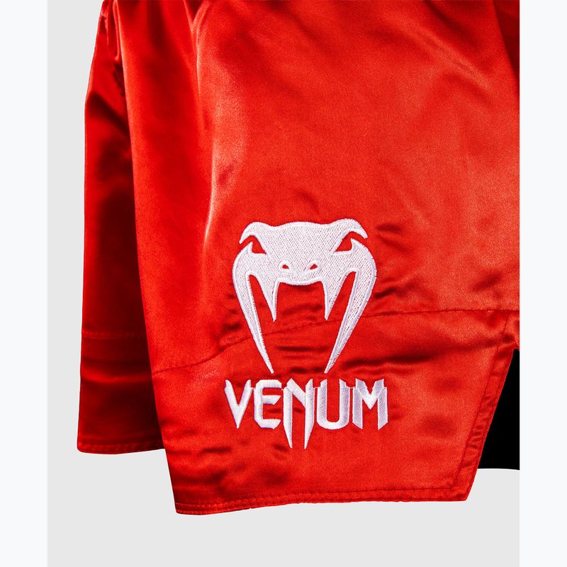 Férfi edzőshort Venum Classic Muay Thai red 6