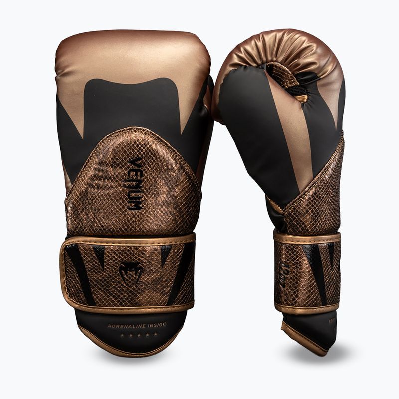 Boxkesztyű Venum Challenger 4.0 brown/black 2
