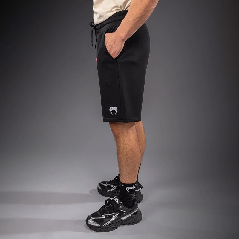 Férfi edzőshort Venum Classic Fleece Cotton black 4